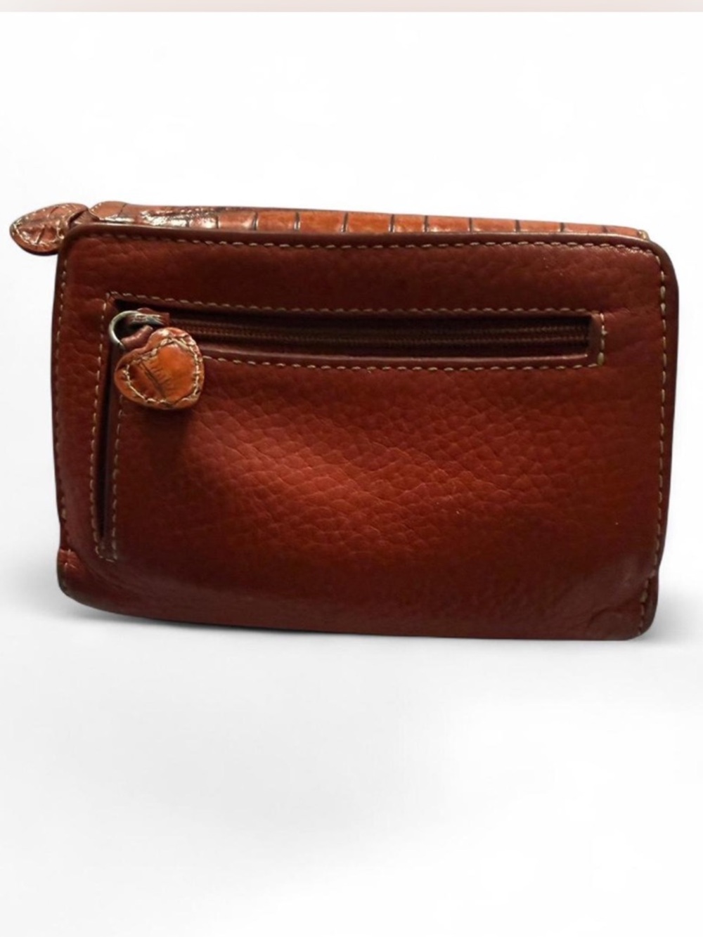 Brighton | Bags |wallet

 Women’s  Orange Croc-Texture Leather - Picture 2 of 11